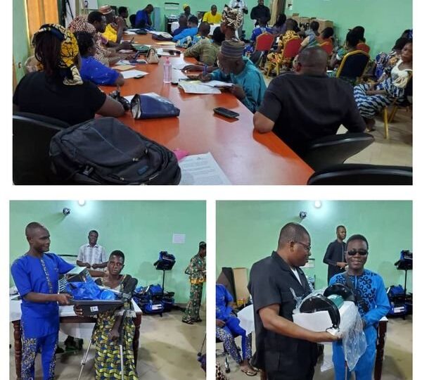 La Fondation ANESVAD et la FAPHB appuient plusieurs groupements en matériels techniques