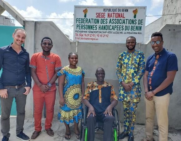 Visite de l’équipe du Programme Compétences, Leadership, Éducation (Programme CLÉ) au siège de la FAPHB ce jeudi 06 juillet pour de nouvelle collaboration.