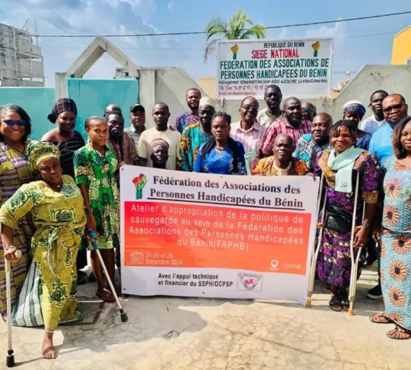 Atelier d’appropriation de la politique de sauvegarde de la Personne Handicapée au sein de la FAPHB