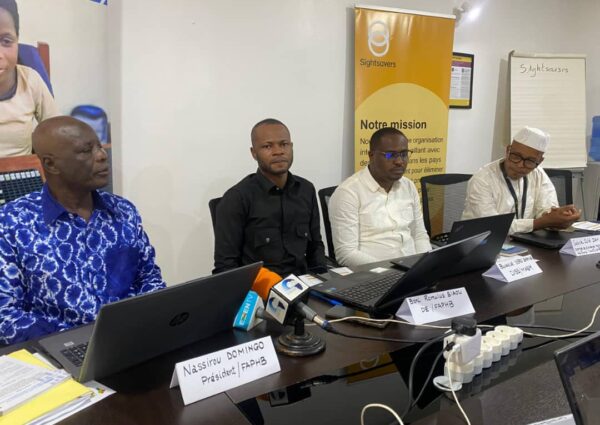 La FAPHB et Sightsavers s’unissent pour promouvoir la ratification du Protocole africain au Bénin
