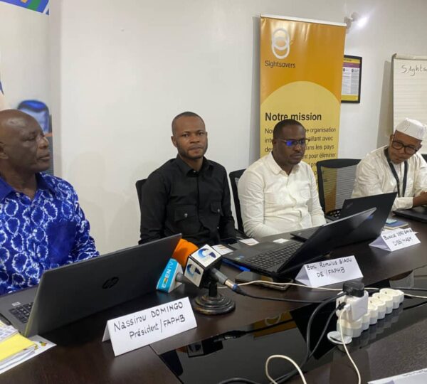 La FAPHB et Sightsavers s’unissent pour promouvoir la ratification du Protocole africain au Bénin