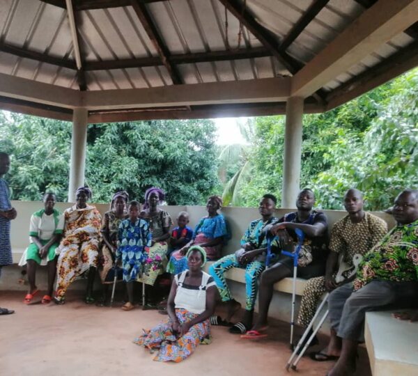 Sensibilisation du groupement des personnes handicapées de Tan-Adja sur les Violences Basées sur le Genre