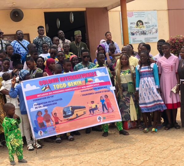 3e édition de la colonie Internationale BENIN –  TOGO des personnes handicapées