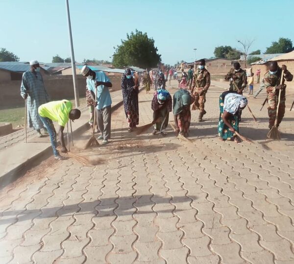 Karimama : les personnes handicapées au cœur de la salubrité communale