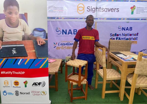 Sightsavers, la FAPHB et le MASM se donnent la main pour la valorisation des produits des personnes handicapées