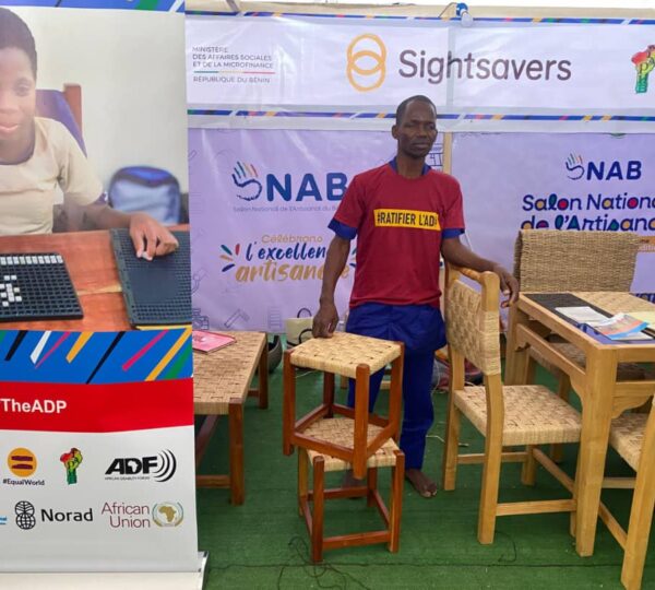 Sightsavers, la FAPHB et le MASM se donnent la main pour la valorisation des produits des personnes handicapées