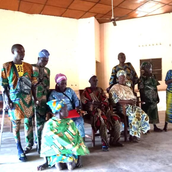 Assemblée générale élective dans l’association de Personnes Handicapées d Adja-Ouèrè (ALAFIA-TAYO)