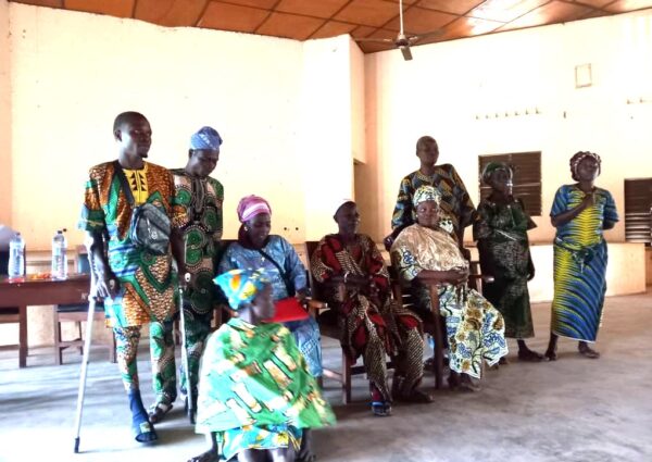 Assemblée générale élective dans l’association de Personnes Handicapées d Adja-Ouèrè (ALAFIA-TAYO)