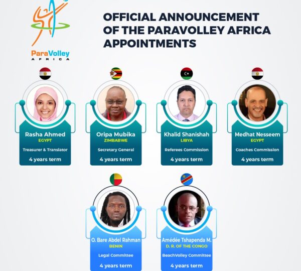 Le Bénin à l’honneur : Abdel Rahman Ouorou Baré prend les commandes de la Commission juridique de la Confédération Africaine de Volley-ball Assis