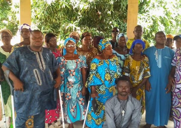 Restitution des Activités de l’association des Personnes handicapées pour le développement Ifè-dakpo à Savè