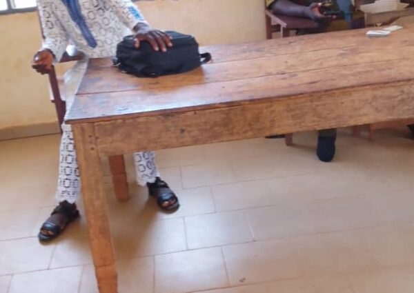 Le projet PRIMA organise des séances de restitution à la coopérative de personnes handicapées de Passagon.