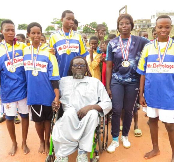 Les personnes handicapées Aveugles et Malvoyants ont organisé un  championnat National de Goaball à Cotonou